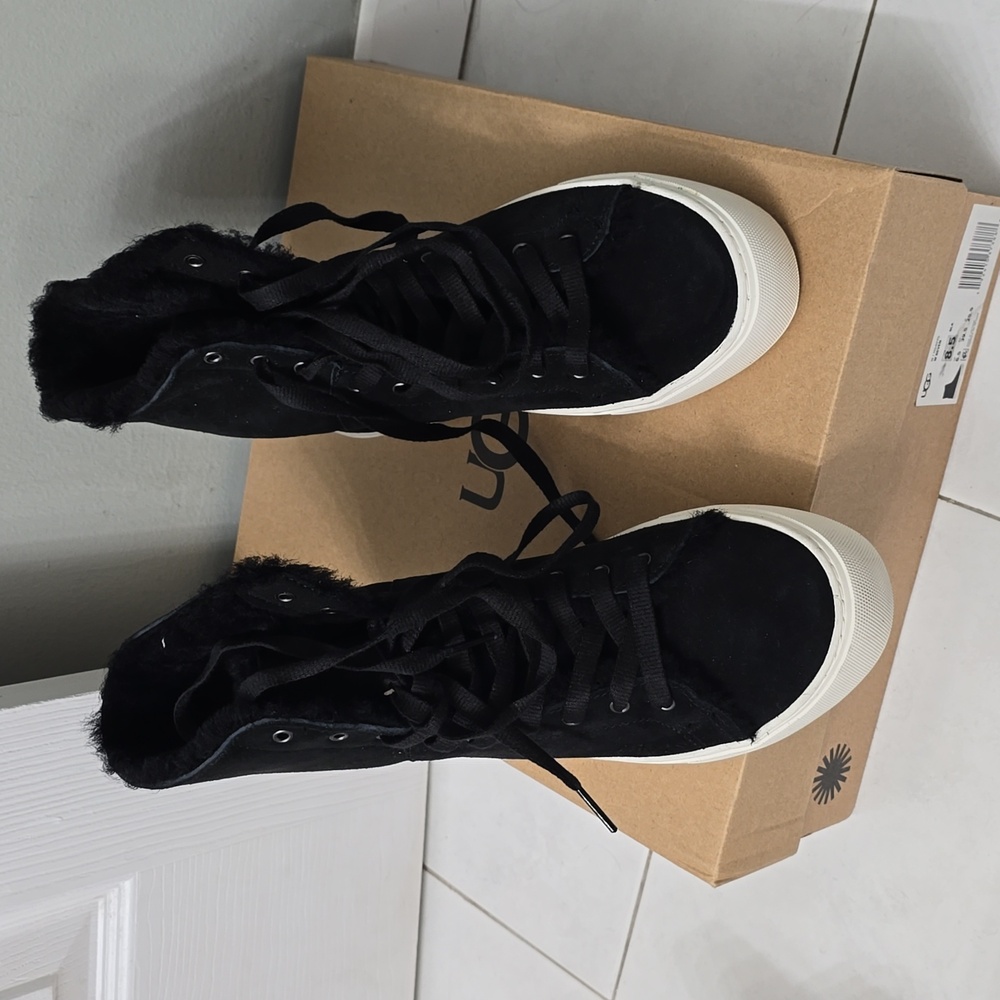 Ugg sherpa high tops